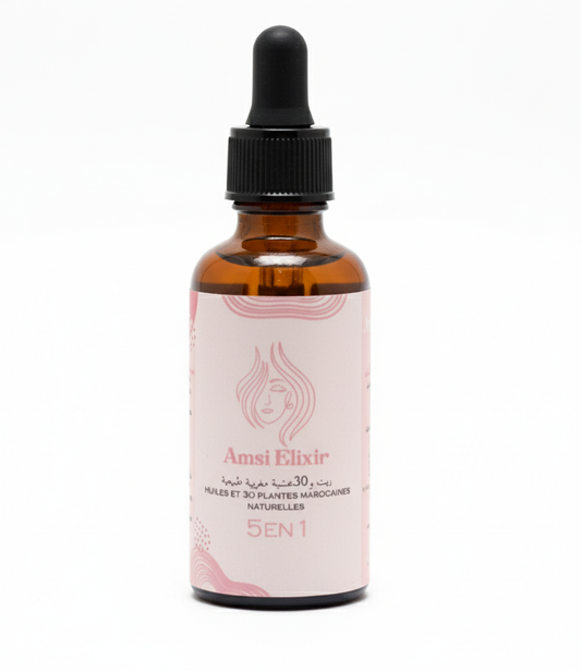 L'Huile Amsi Elixir 5-en-1 + Spray Gratuit